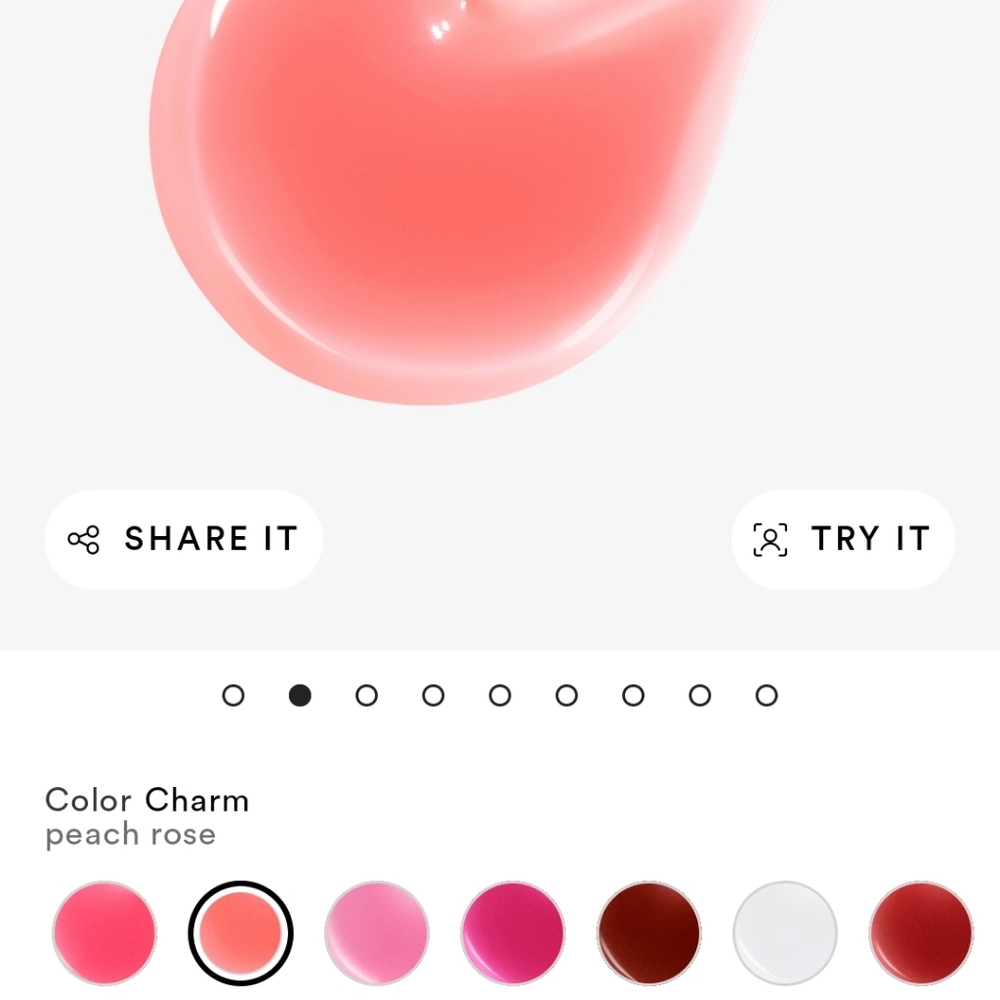 NIB BARE MINERALS NOURISHING LIP OIL CHARM - Picture 3 of 16